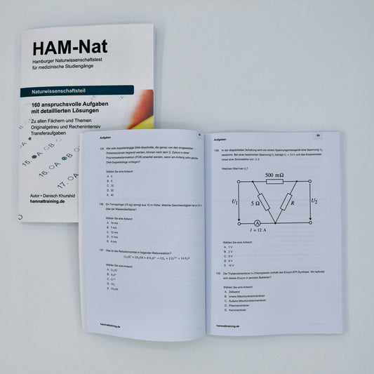 HAM-Nat Übungsbuch Nat mit schweren Aufgaben